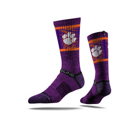 Clemson Tigers Purple Socks