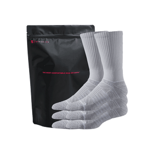 Grey Crew Socks pack 3 with Package