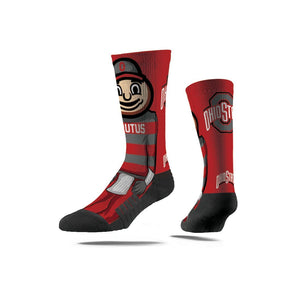 Ohio State Buckeyes Mascot Socks