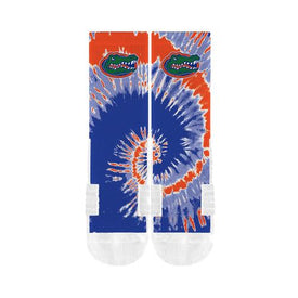 Florida Gators Tie Dye Socks